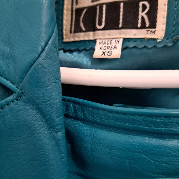 Women's Teal Jacket - Picture 4 of 8